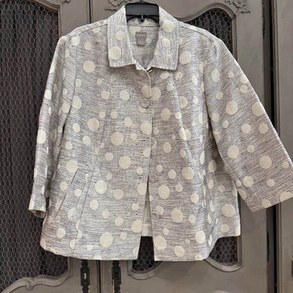 CHICOS Plus Size Womans Blazer - Picture 1 of 10